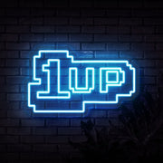 1 Up Neon Sign