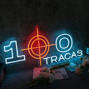 100 Tracas Custom Neon Sign