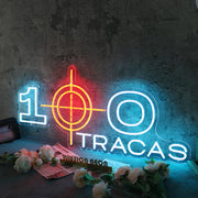 100 Tracas Custom Neon Sign