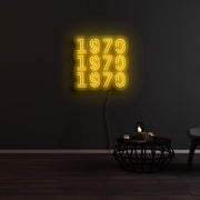 1970 1970 1970 Neon Sign