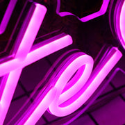 Charlotte Purple Neon Sign