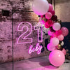 21 Baby Neon Sign