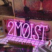 2Moist Pink Custom Neon Sign