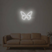 3D Butterfly Neon Sign