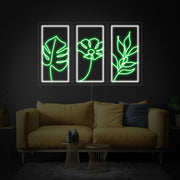 3D Flower Neon Sign