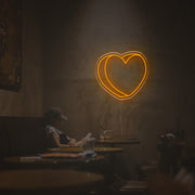 3D Heart LED Neon Sign