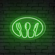 4 In 1 Tableware Neon Sign