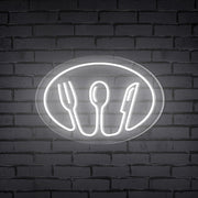 4 In 1 Tableware Neon Sign