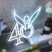 40 Blue Custom Neon Sign