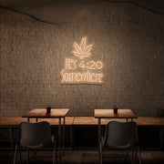 420 Neon Sign