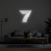 7 Neon Sign