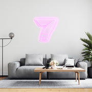 7 Neon Sign