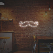 8 Mustache LED Neon Sign