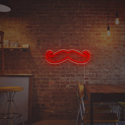 8 Mustache LED Neon Sign