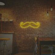 8 Mustache LED Neon Sign