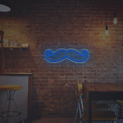 8 Mustache LED Neon Sign