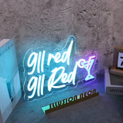 911 Red Custom Neon Sign