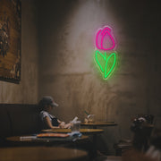 A Beautiful Flower LED Neon Sign