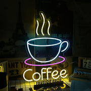 A Cup Of Coffee Custom Neon Sign