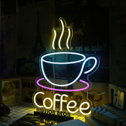 A Cup Of Coffee Custom Neon Sign