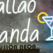 A Lo Callao Dame Banda Custom Neon Sign