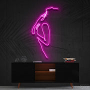 A Minimalist Touch Neon Sign