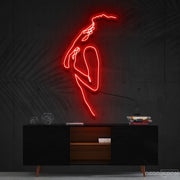 A Minimalist Touch Neon Sign