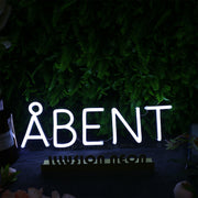 ABENT Neon Sign