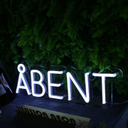 ABENT Neon Sign