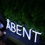 ABENT Neon Sign