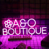 Abo Boutique Neon Sign