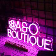 Abo Boutique Neon Sign