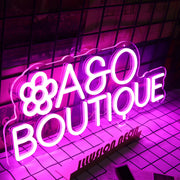 Abo Boutique Neon Sign