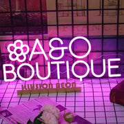 Abo Boutique Neon Sign