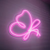 Abstract Butterfly Neon Sign