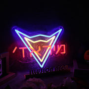 Abstract Inverted Triangle Custom Neon Sign