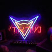 Abstract Inverted Triangle Custom Neon Sign