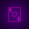 Ace Of Hearts Neon Sign