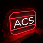 ACS Logo Neon Sign