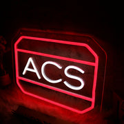 ACS Logo Neon Sign