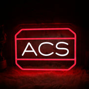 ACS Logo Neon Sign