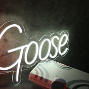 Actual Goose Neon Sign