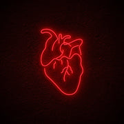 Actual Heart Neon Sign