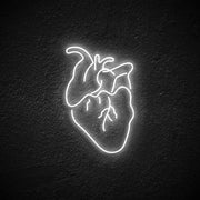 Actual Heart Neon Sign