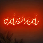 Adored LED Neon Sign