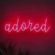 Adored LED Neon Sign