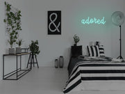 Adored Neon Sign