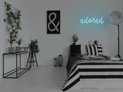 Adored Neon Sign