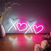 Aesthetic Bedroom Xoxo With Heart LED Neon Sign