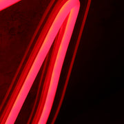 Aesthetic Cup Cake Red Neon Sign